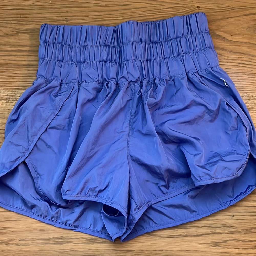 Free People Movement The Way Home Shorts size small color African violet